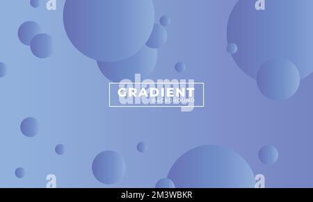 Sfondo blu astratto delle forme sfumate. Composizione di forme sfumate alla moda. Decorazione astratta, sfumature a mezzitoni, illustrazione vettoriale 3D. Illustrazione Vettoriale