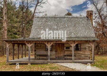 rustico in legno Foto Stock