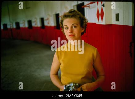 Alfred Vanderbilt Farm, toni Frissell, Antoinette Frissell Bacon, Antoinette Frissell Foto Stock