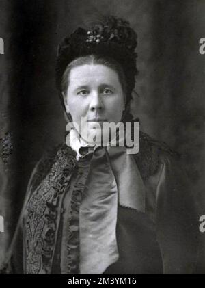 EMILY FAITHFULL (1835-1895) attivista inglese per i diritti delle donne Foto Stock