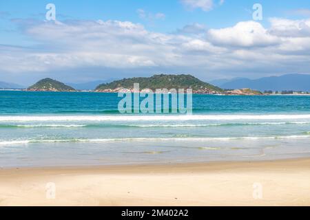 Spiaggia di Naufragados, Florianopolis, Santa Catarina, Brasile Foto Stock