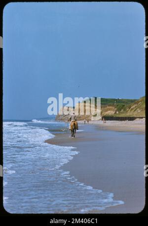 Montauk Fishing, toni Frissell, Antoinette Frissell Bacon, Antoinette Frissell Foto Stock