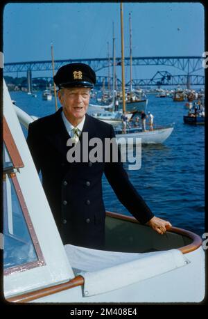 Harold Vanderbilt, Rowing - Harvard/Yale, toni Frissell, Antoinette Frissell Bacon, Antoinette Frissell Foto Stock