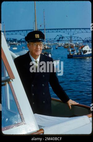 Harold Vanderbilt, Rowing - Harvard/Yale, toni Frissell, Antoinette Frissell Bacon, Antoinette Frissell Foto Stock