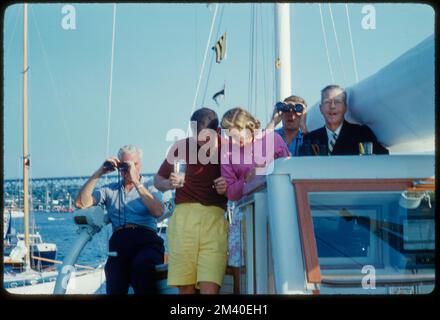 Harold Vanderbilt, Rowing - Harvard/Yale, toni Frissell, Antoinette Frissell Bacon, Antoinette Frissell Foto Stock