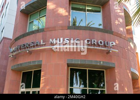 Santa Monica, CA, USA - 6 luglio 2022: Sede operativa dell'Universal Music Group a Santa Monica, California, U. S Foto Stock