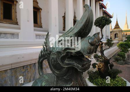 Vista dei monumanti situati a bangkok Foto Stock