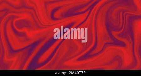 Sfondo astratto pittura inchiostro, sfondo rosso liquido, colore rosso bello fluido astratto marmo olio sfondo pittura, vettore, illustrazione Illustrazione Vettoriale