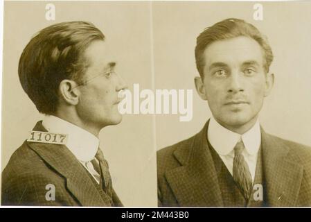 Fotografia di John M. Wagner. Bureau of Prisons, Inmate casi fascicoli. Foto Stock