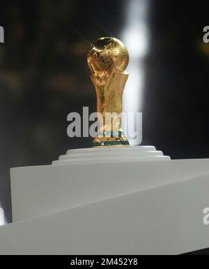 12/18/2022, Lusail iconic Stadium, Doha, QAT, Coppa del mondo FIFA 2022, finale, Argentina vs Francia, nella foto della Coppa del mondo Foto Stock