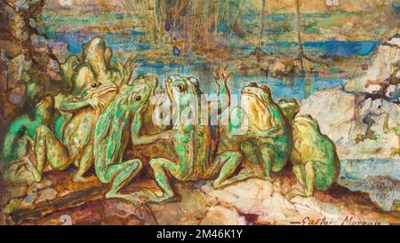 gustave moreau pittura d'epoca Foto Stock