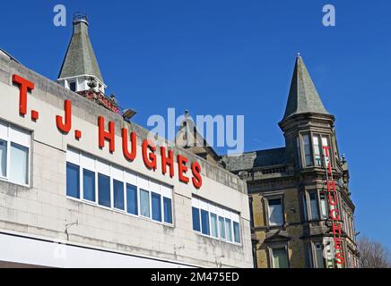 TJS, grande magazzino TJ Hughes, 105 London Road, Liverpool, Merseyside, Inghilterra, REGNO UNITO, L3 8JA Foto Stock