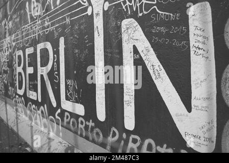 Immagine astratta della metropolitana di berlino. U-Bahn di Berlino Foto Stock