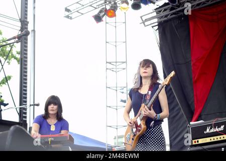 Pitchfork Music Festival - Wild Flag in concerto Foto Stock