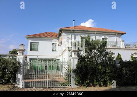 Residenza d'epoca italiana ad Asmara Foto Stock