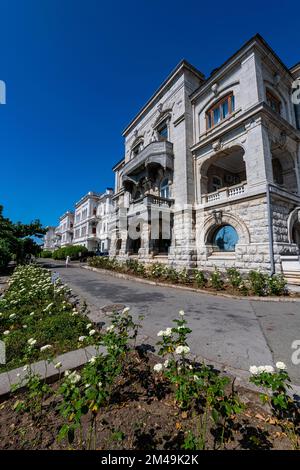 Livadia Palace, Yalta, Crimea, Russia Foto Stock