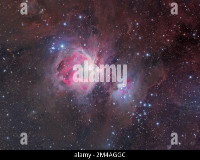 M42 - La nebulosa di Orione Foto Stock