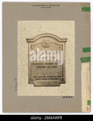 Monumenti storici - Idaho. Fotografie relative alle foreste nazionali, alle pratiche di gestione delle risorse, al personale e alla storia culturale ed economica Foto Stock