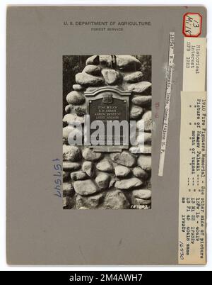 Monumenti storici - Idaho. Fotografie relative alle foreste nazionali, alle pratiche di gestione delle risorse, al personale e alla storia culturale ed economica Foto Stock