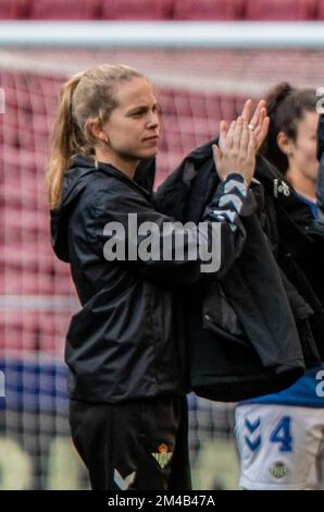 Madrid, Spagna . 17th Dec, 2022. Madrid, Spagna, dicembre 17th 2022 durante il Finetwork Liga F match tra Atletico de Madrid e Real Betis al Civitas Metropolitano di Madrid, Spagna (Unnati Naidu/SPP) Credit: SPP Sport Press Photo. /Alamy Live News Foto Stock