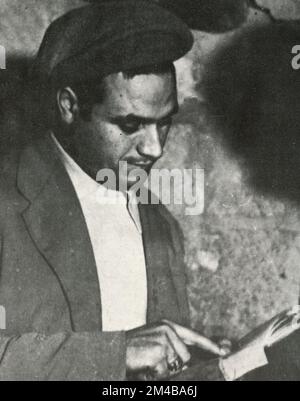 Bandito italiano Salvatore Giuliano, Italia 1940s Foto Stock