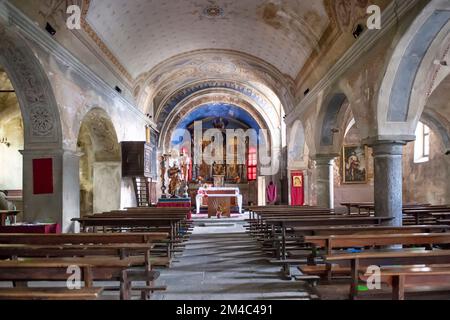 st. bartolomeo, villadossola, italia Foto Stock