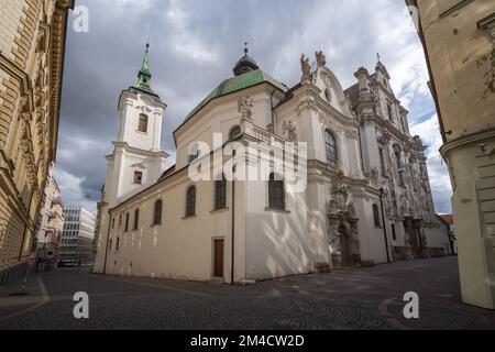 Monastero minorita e Chiesa di san. Johns - Brno, Repubblica Ceca Foto Stock