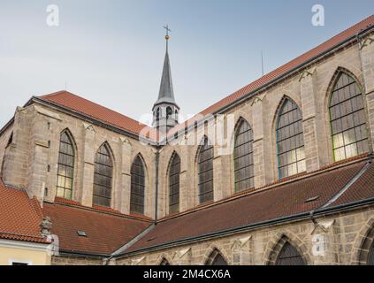 Cattedrale di Sedlec (Chiesa dell'Assunzione di nostra Signora e San Giovanni Battista) - Kutna Hora, Repubblica Ceca Foto Stock