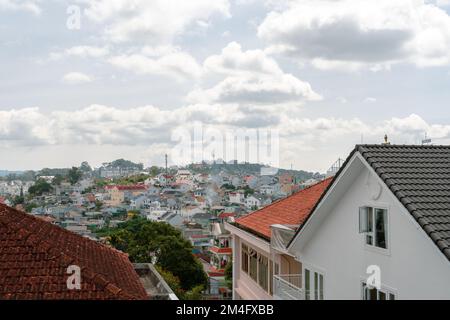 Vista panoramica della città di da Lat in Vietnam Foto Stock