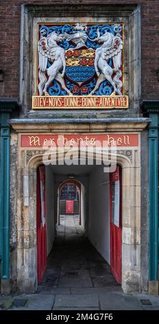 Merchants Hall York Yorkshire Inghilterra Foto Stock