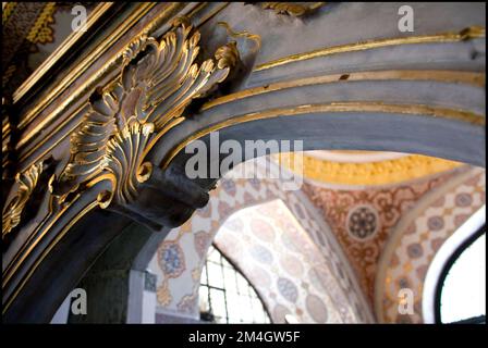 Palazzo Tokapi a Istanbul. Appartamenti della Regina Madre.Turchia. Vvbvanbree foto Foto Stock