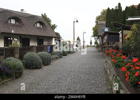 Strade di Tihany Foto Stock