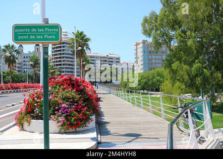 Puente de las Flores Foto Stock