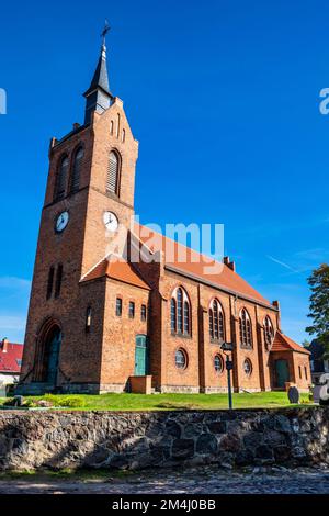 Freudenberg Village Church, Brandeburgo, Germania Foto Stock