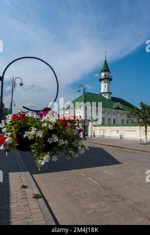 Vecchio quartiere Tartastano, sito dell'UNESCO, Kazan, Repubblica di Tartastan, Russia Foto Stock