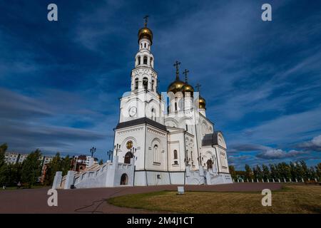 Abakan Cattedrale della Trasfigurazione, Abakan, Repubblica di Khakassia, Russia Foto Stock