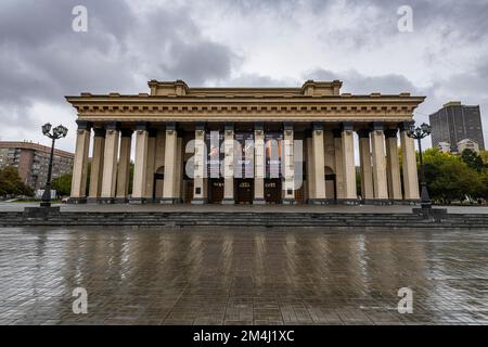 NOVAT â€“ Teatro Accademico Statale di Novosibirsk, Novosibirsk, Oblast di Novosibirsk, Russia Foto Stock