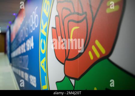 Blackburn, Regno Unito. 21st Dec, 2022. Una visione generale di Inside Wood Park la partita della Carabao Cup Fourth Round Blackburn Rovers vs Nottingham Forest a Ewood Park, Blackburn, Regno Unito, 21st dicembre 2022 (Photo by Ritchie Sumpter/News Images) a Blackburn, Regno Unito il 12/21/2022. (Foto di Ritchie Sumpter/News Images/Sipa USA) Credit: Sipa USA/Alamy Live News Foto Stock