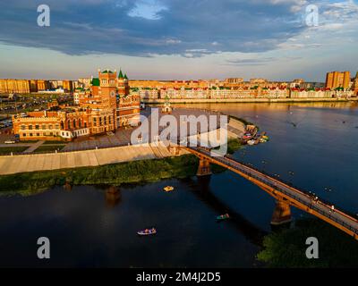 Antenna di Yoshkar-Ola, Mari El Oblast, Russia Foto Stock