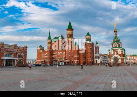 Teatro Kurchak, Yoshkar-Ola, Mari-El Russia Foto Stock