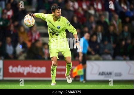 Ivan Crespo del Sestao River Club durante la partita della Copa SM El Rey tra Sestao River Club e Athletic Club il 20 novembre 2022, Sestao, Spagna. Foto Stock