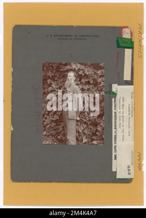 Ritratti - Ritratti 'M'. Fotografie relative alle foreste nazionali, alle pratiche di gestione delle risorse, al personale e alla storia culturale ed economica Foto Stock