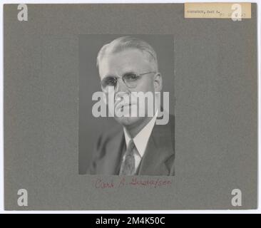 Ritratti - Ritratti 'G'. Fotografie relative alle foreste nazionali, alle pratiche di gestione delle risorse, al personale e alla storia culturale ed economica Foto Stock