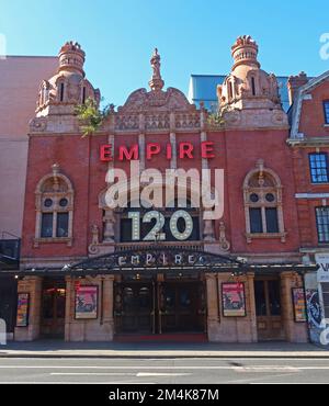 The Hackney Empire Theatre, 291 Mare Street, Londra, Inghilterra, Regno Unito, E8 1EJ Foto Stock