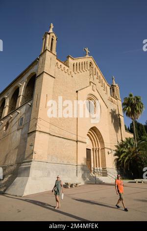 Pfarrkirche Transfiguracio del Senyor, Arta, Mallorca, Spanien Foto Stock