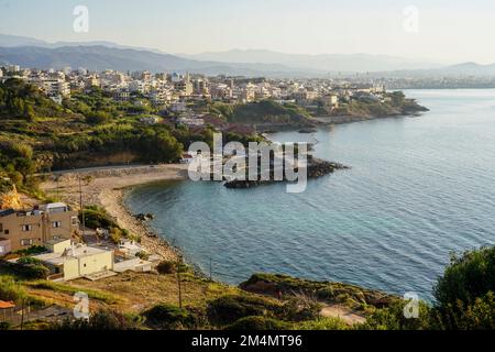 Vecchio porto veneziano di la Canea, Creta, Grecia Foto Stock