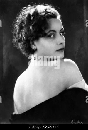 GRETA GARBO 1925 Ritratto di ALEX BINDER Berlino, Germania Foto Stock