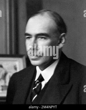 John Maynard Keynes, 1st Barone Keynes (1883-1946) negli anni '1920s Foto Stock