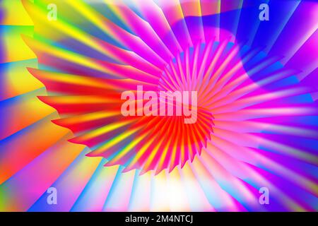 Sfondo con sfumatura brillante. Vettore EPS Color Wave astratto Illustrazione Vettoriale