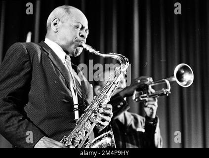 Festival de Jazz de Cannes. Fotografie dei programmi di Marshall Plan, mostre e personale Foto Stock